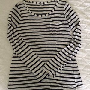 Splendid long sleeve striped shirt